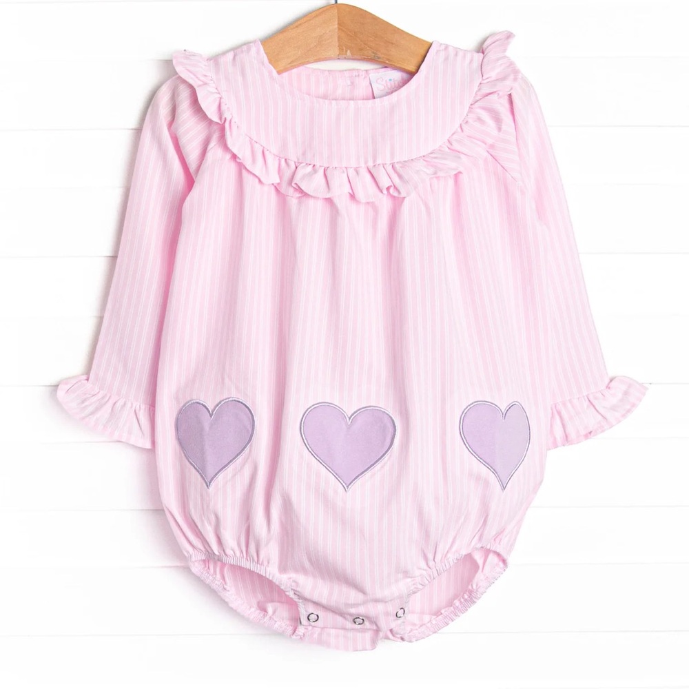 Stitchy fish new without tag Pink Heart Baby One-Piece size 9 months